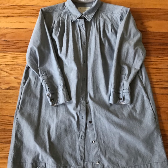 Rag and Bone XS chambray tunic - Picture 1 of 6